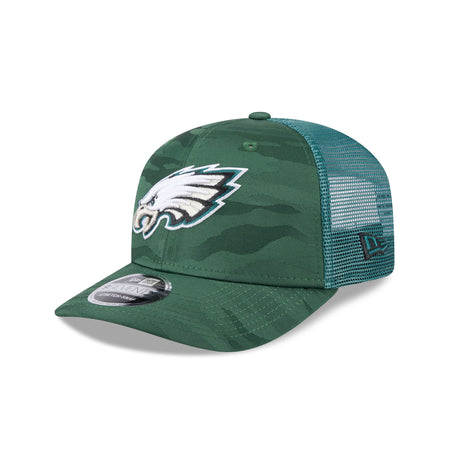 Philadelphia Eagles Camo 9SEVENTY Trucker Stretch-Snap Hat