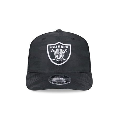 Las Vegas Raiders Camo 9SEVENTY Trucker Stretch-Snap Hat