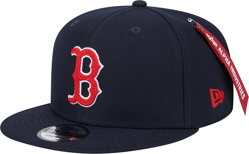 Alpha Industries x Boston Red Sox Navy 9FIFTY Snapback Hat