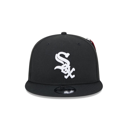 Alpha Industries x Chicago White Sox Black 9FIFTY Snapback Hat