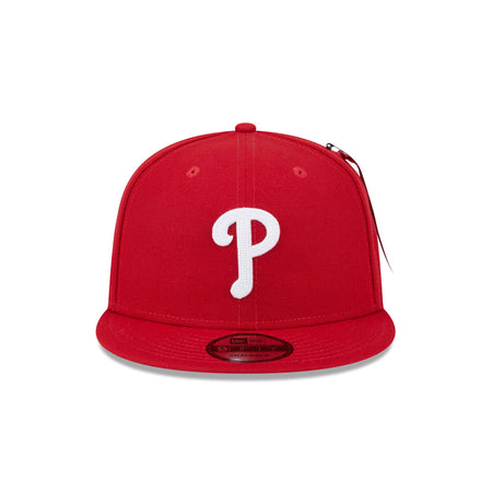 Alpha Industries x Philadelphia Phillies Red 9FIFTY Snapback Hat