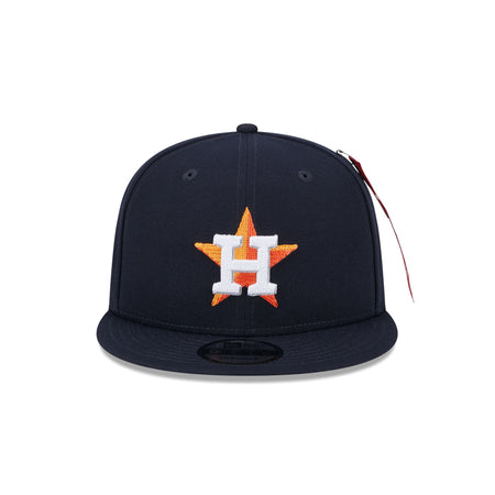 Alpha Industries x Houston Astros Navy 9FIFTY Snapback Hat