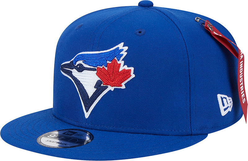 Alpha Industries x Toronto Blue Jays Blue 9FIFTY Snapback Hat