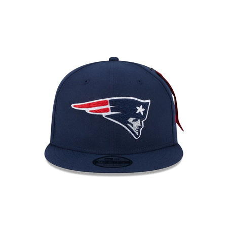 Alpha Industries x New England Patriots Navy 9FIFTY Snapback Hat