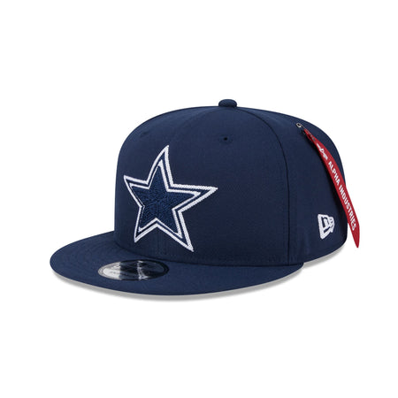 Alpha Industries x Dallas Cowboys Navy 9FIFTY Snapback Hat