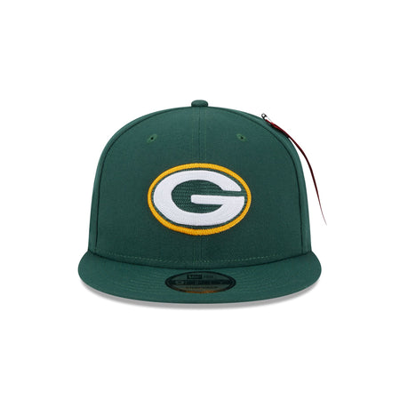 Alpha Industries x Green Bay Packers Green 9FIFTY Snapback Hat