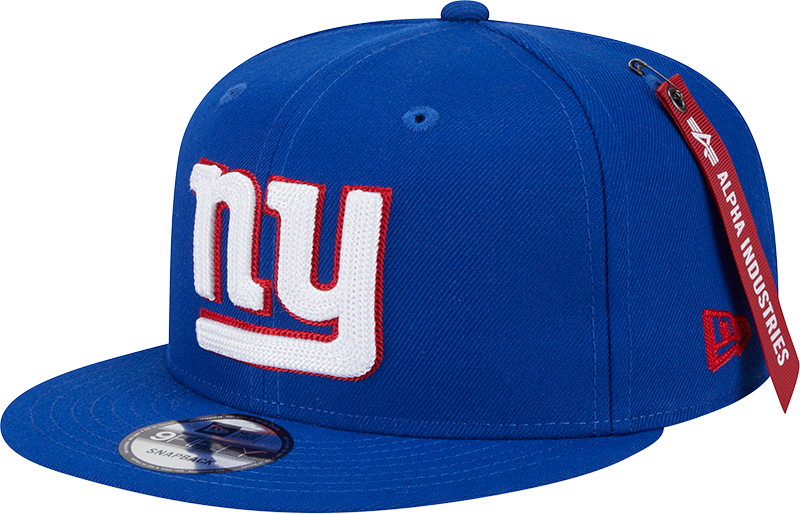 Alpha Industries x New York Giants Blue 9FIFTY Snapback Hat