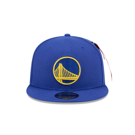 Alpha Industries x Golden State Warriors Blue 9FIFTY Snapback Hat