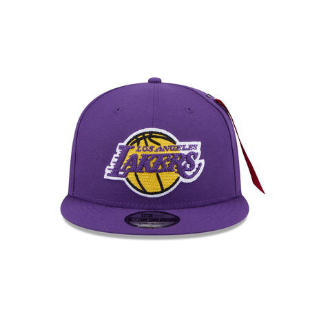 Alpha Industries x Los Angeles Lakers Purple 9FIFTY Snapback Hat