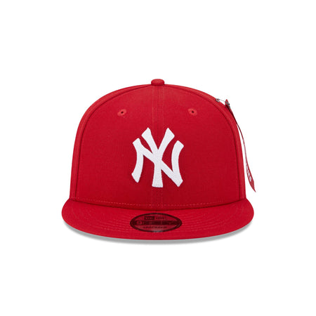 Alpha Industries x New York Yankees Red 9FIFTY Snapback Hat