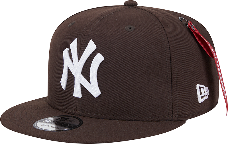 Alpha Industries x New York Yankees Brown 9FIFTY Snapback Hat