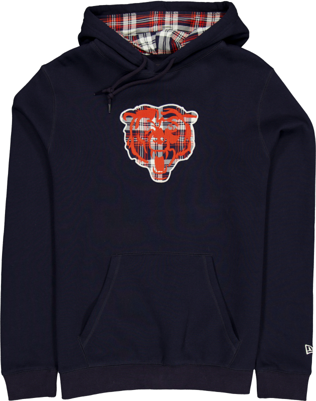 Chicago Bears 3rd Down Plaid Hoodie