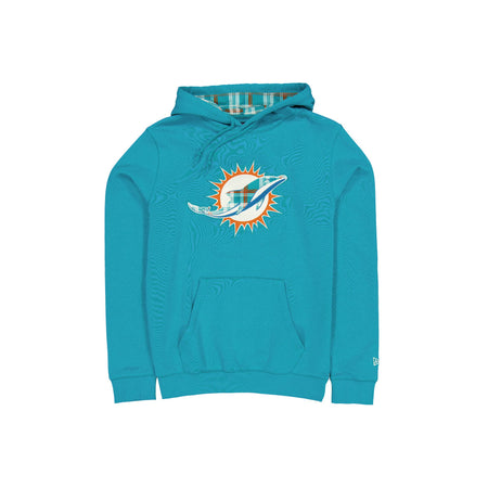 Miami Dolphins 3rd Down Plaid Hoodie