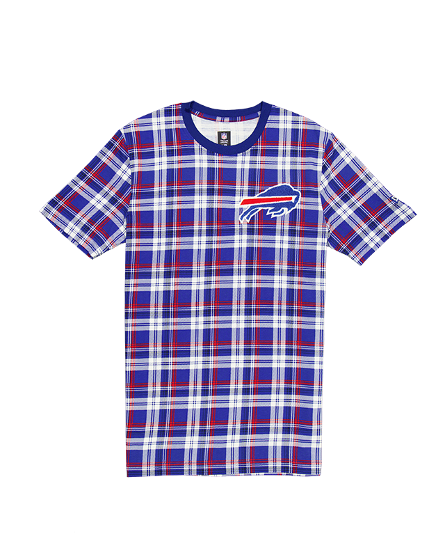 Buffalo Bills 3rd Down Plaid T-Shirt