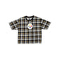 Pittsburgh Steelers 3rd Down Plaid Women's T-Shirt