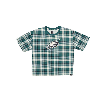 Philadelphia Eagles 3rd Down Plaid Women's T-Shirt