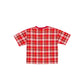 Kansas City Chiefs 3rd Down Plaid Women's T-Shirt