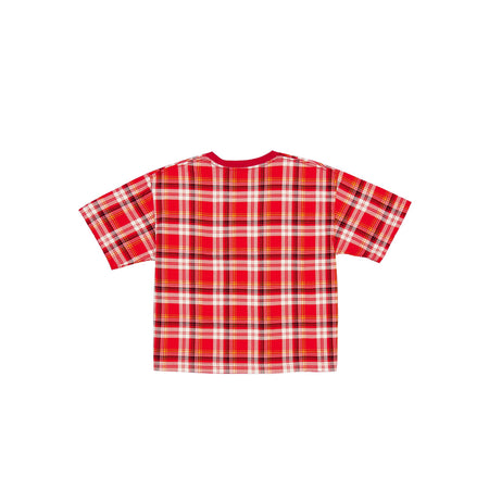 Kansas City Chiefs 3rd Down Plaid Women's T-Shirt