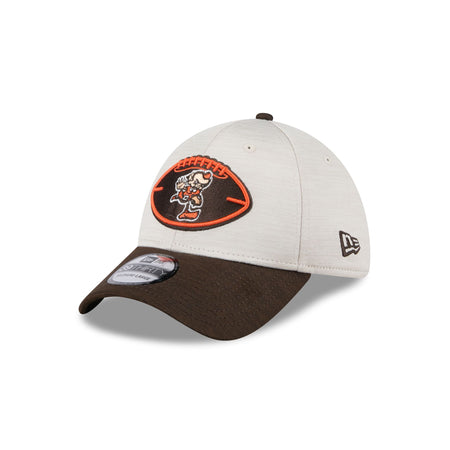 Cleveland Browns 2024 Historic Sideline 39THIRTY Stretch Fit Hat