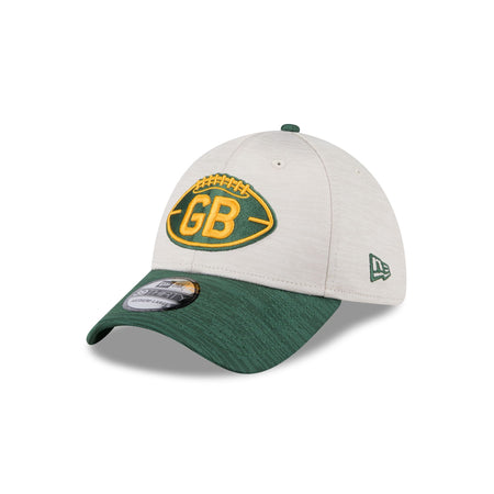 Green Bay Packers 2024 Historic Sideline 39THIRTY Stretch Fit Hat