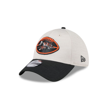 Cincinnati Bengals 2024 Historic Sideline 39THIRTY Stretch Fit Hat