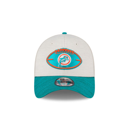 Miami Dolphins 2024 Historic Sideline 39THIRTY Stretch Fit Hat