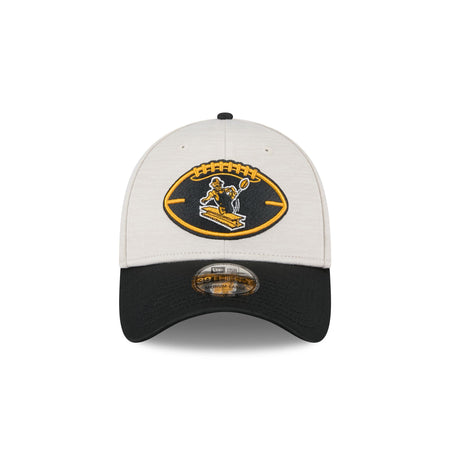 Pittsburgh Steelers 2024 Historic Sideline 39THIRTY Stretch Fit Hat