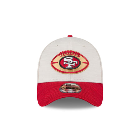 San Francisco 49ers 2024 Historic Sideline 39THIRTY Stretch Fit Hat