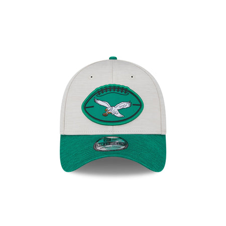 Philadelphia Eagles 2024 Historic Sideline 39THIRTY Stretch Fit Hat