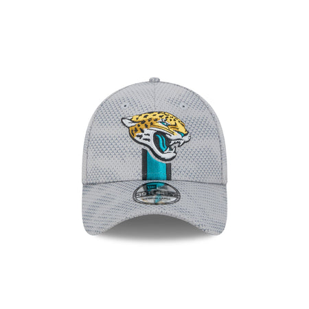 Jacksonville Jaguars 2024 Sideline Gray 39THIRTY Stretch Fit Hat