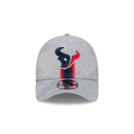 Houston Texans 2024 Sideline Gray 39THIRTY Stretch Fit Hat