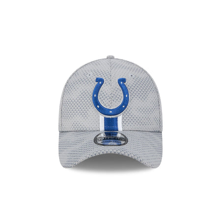 Indianapolis Colts 2024 Sideline Gray 39THIRTY Stretch Fit Hat