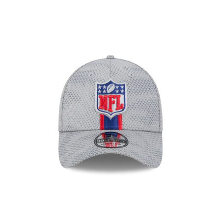 NFL 2024 Sideline Gray 39THIRTY Stretch Fit Hat