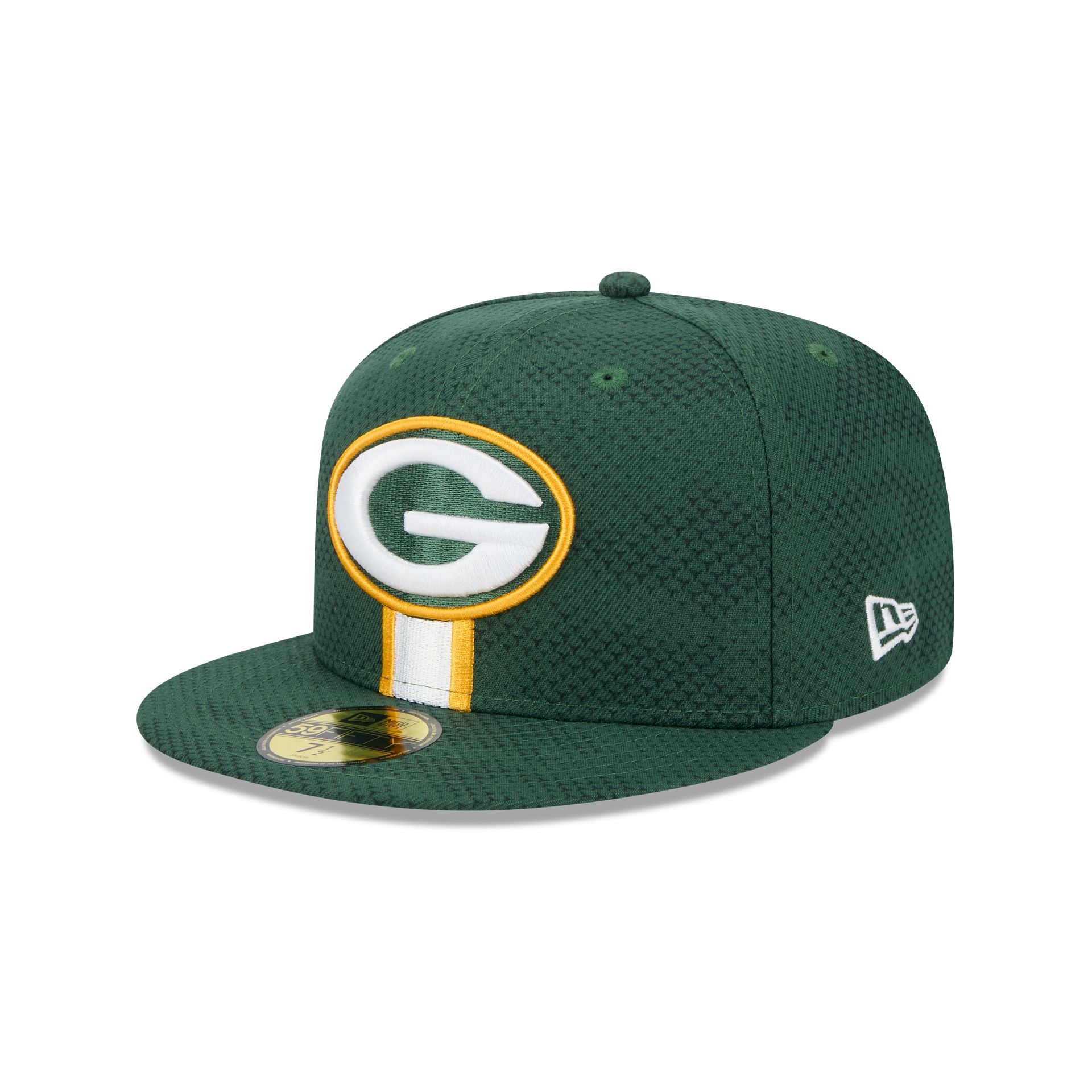 Green Bay Packers Green & Gold Two-Tone Flipside Fitted Hat ........ (7 5/8) retailer