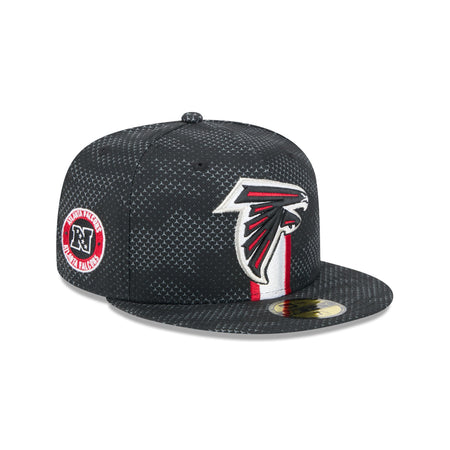 Atlanta Falcons 2024 Sideline 59FIFTY Fitted Hat