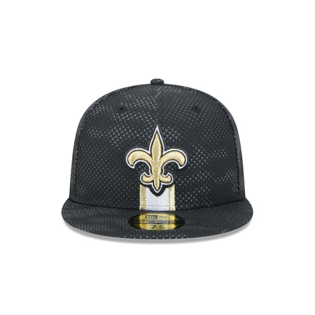 New Orleans Saints 2024 Sideline 59FIFTY Fitted Hat