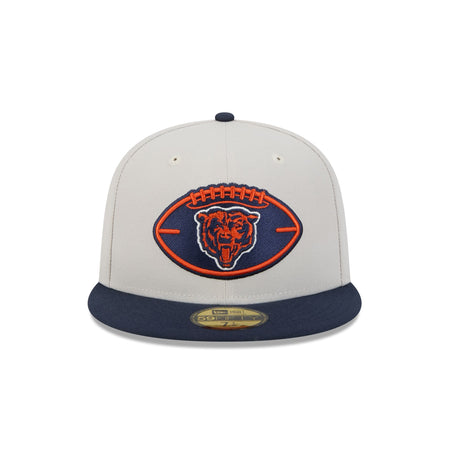 Chicago Bears 2024 Historic Sideline 59FIFTY Fitted Hat