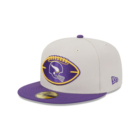 Minnesota Vikings 2024 Historic Sideline 59FIFTY Fitted Hat