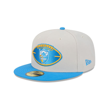 Los Angeles Chargers 2024 Historic Sideline 59FIFTY Fitted Hat