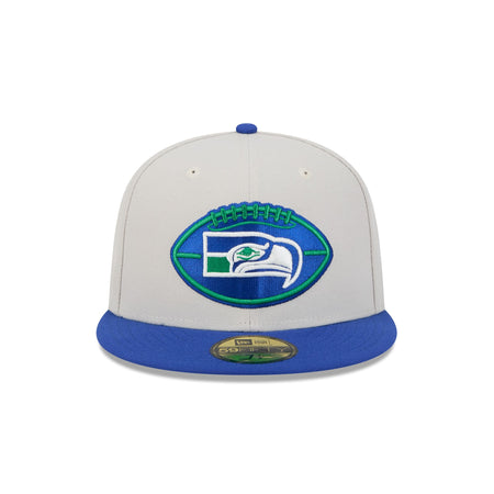 Seattle Seahawks 2024 Historic Sideline 59FIFTY Fitted Hat