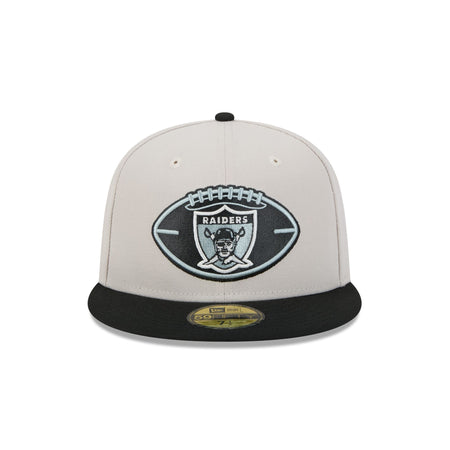 Las Vegas Raiders 2024 Historic Sideline 59FIFTY Fitted Hat