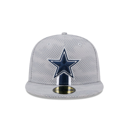 Dallas Cowboys 2024 Sideline Gray 59FIFTY Fitted Hat