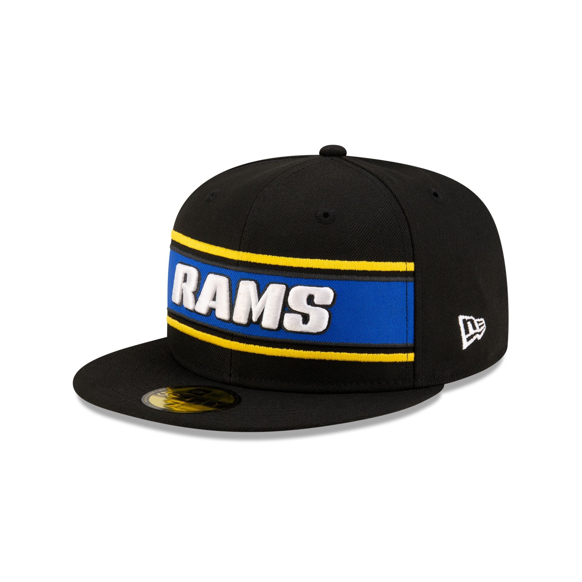 Los Angeles Rams 2024 Sideline Black 59FIFTY Fitted Hat – New Era Cap