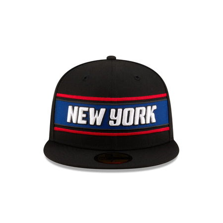 New York Giants 2024 Sideline Black 59FIFTY Fitted Hat