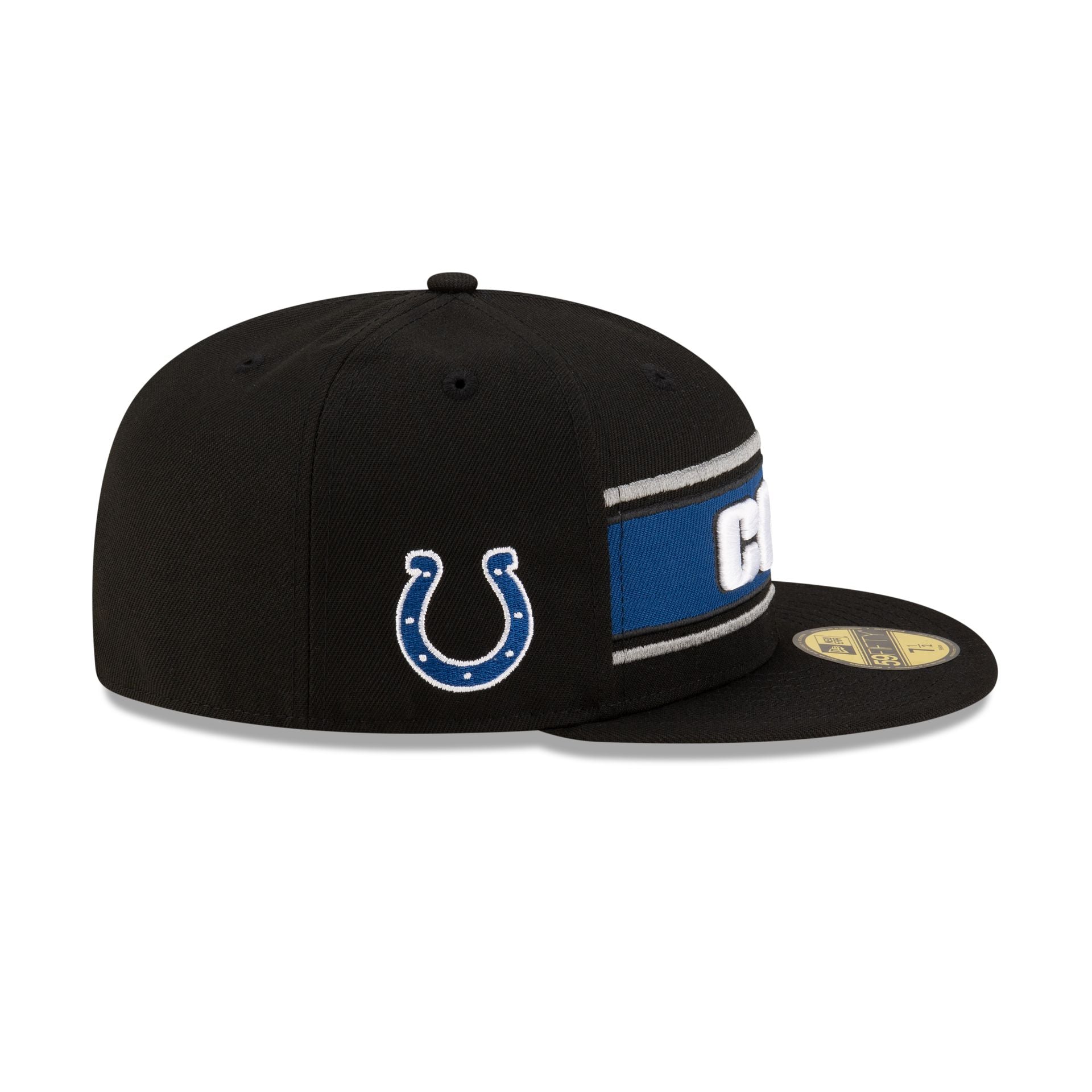 Indianapolis Colts 2024 Sideline Black 59FIFTY Fitted Hat New Era Cap