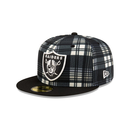 Las Vegas Raiders 2024 Sideline Statement 59FIFTY Fitted Hat