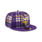 Minnesota Vikings 2024 Sideline Statement 59FIFTY Fitted Hat