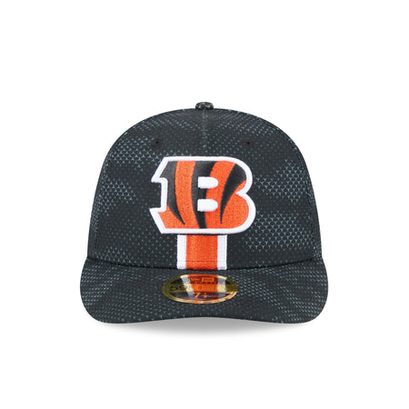 Cincinnati Bengals 2024 Sideline Low Profile 59FIFTY Fitted Hat