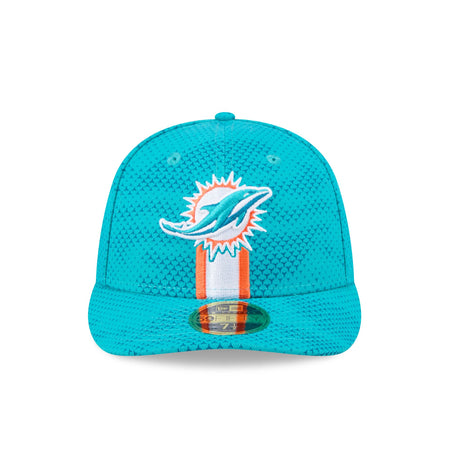 Miami Dolphins 2024 Sideline Low Profile 59FIFTY Fitted Hat