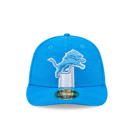 Detroit Lions 2024 Sideline Low Profile 59FIFTY Fitted Hat